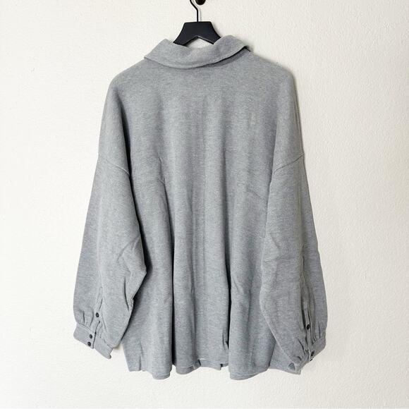 Madewell Jacket Womens Double-Faced Shirt-Jacket Heavy Knit Gary Easy Size 4X - Picture 8 of 10